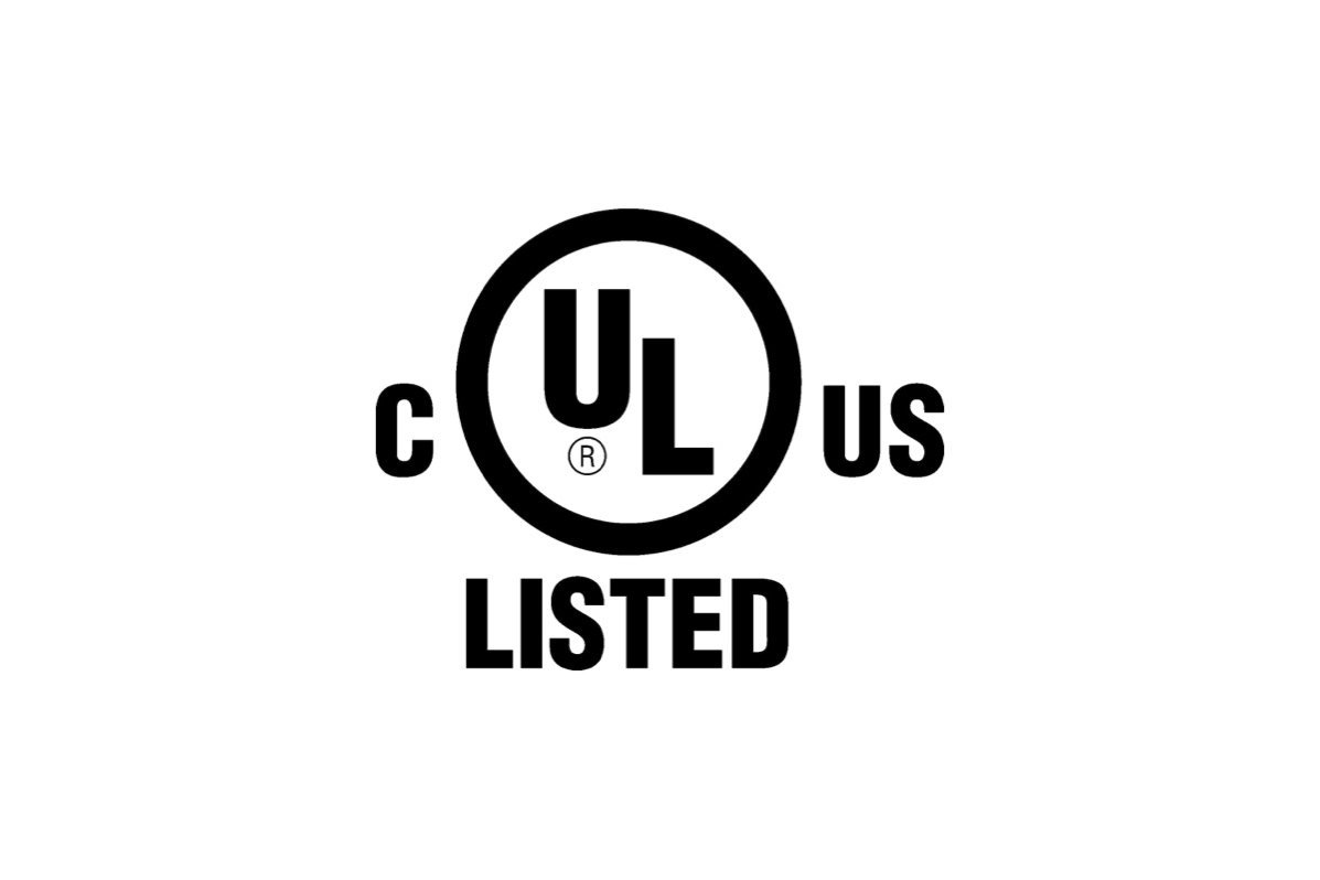 UL-Listed-Logo für Sicherheitszertifizierung